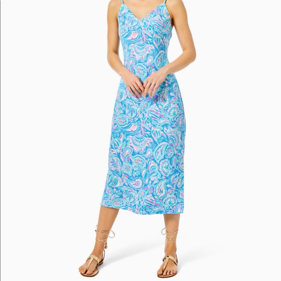 Lilly Pulitzer Dresses & Skirts - Lilly Pulitzer Marietta Bias Slip Dress